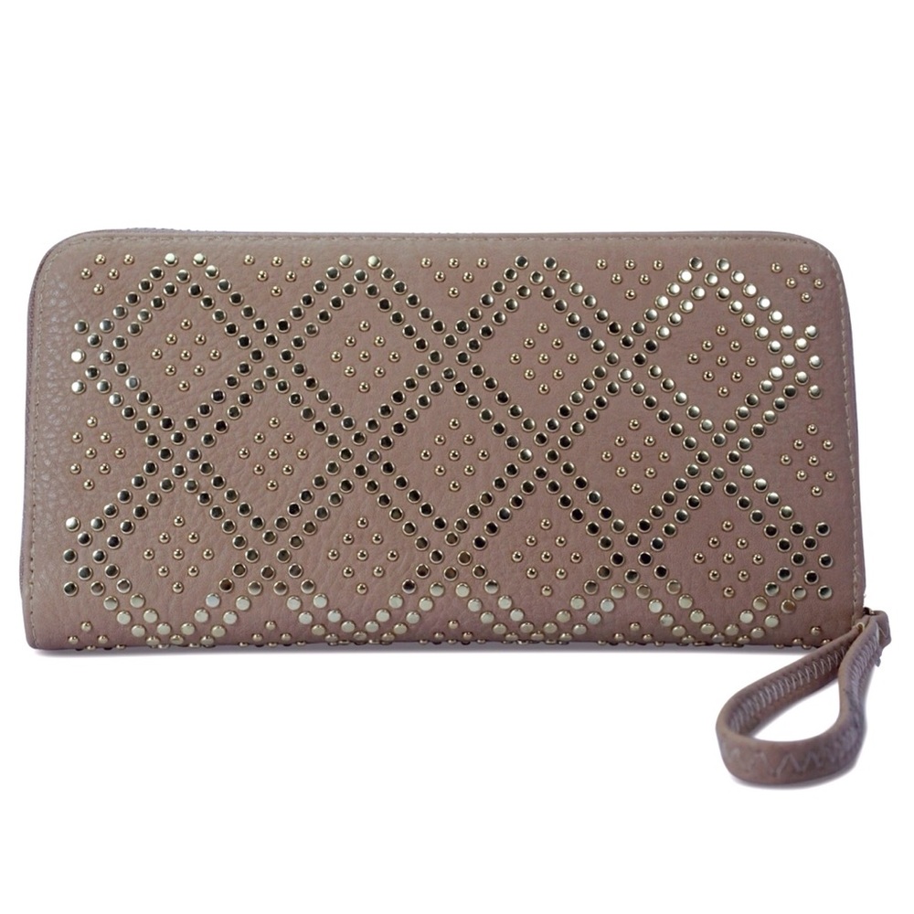 Bohemian Studded Wallet Clutch